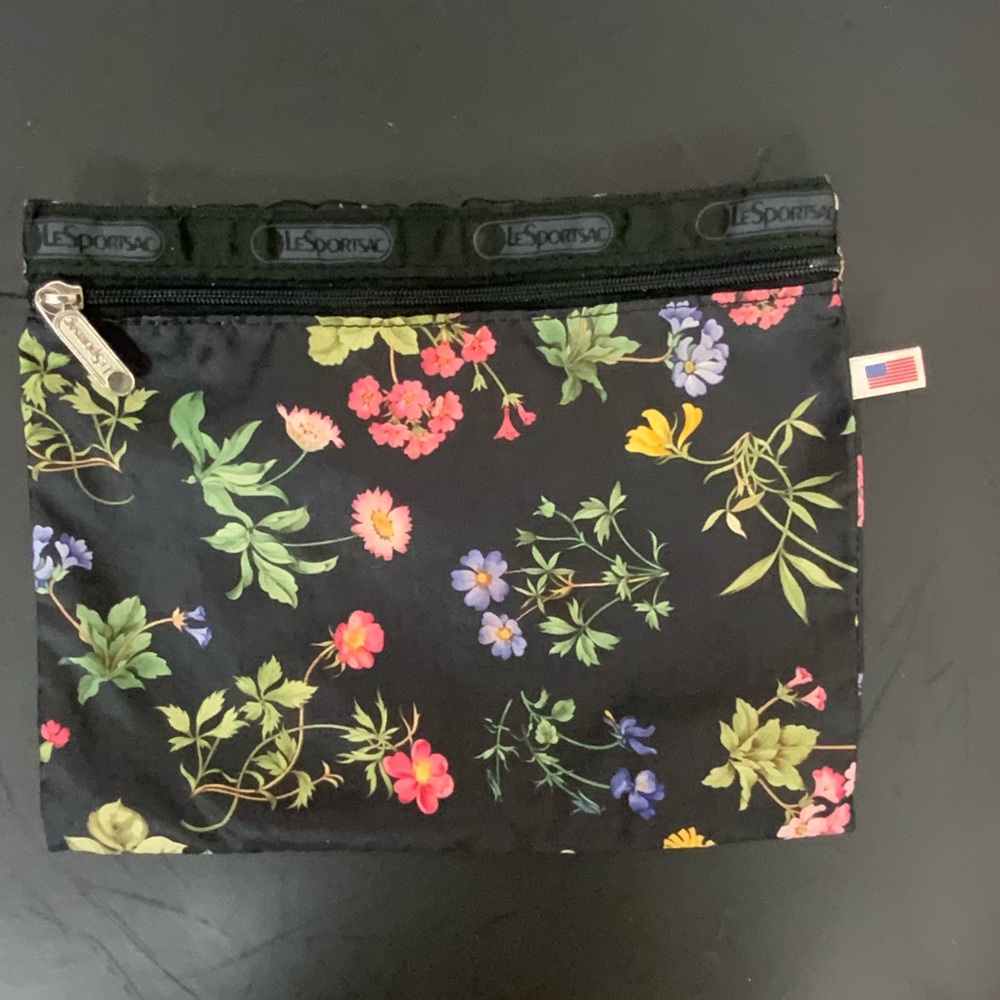 LeSportsac Large Floral Pouch.